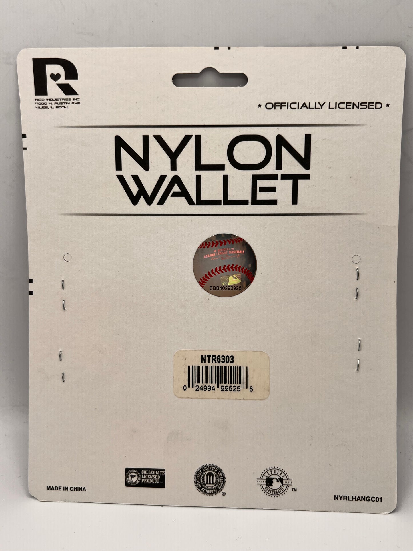 San Francisco Giants MLB Officially Licensed Nylon Wallet