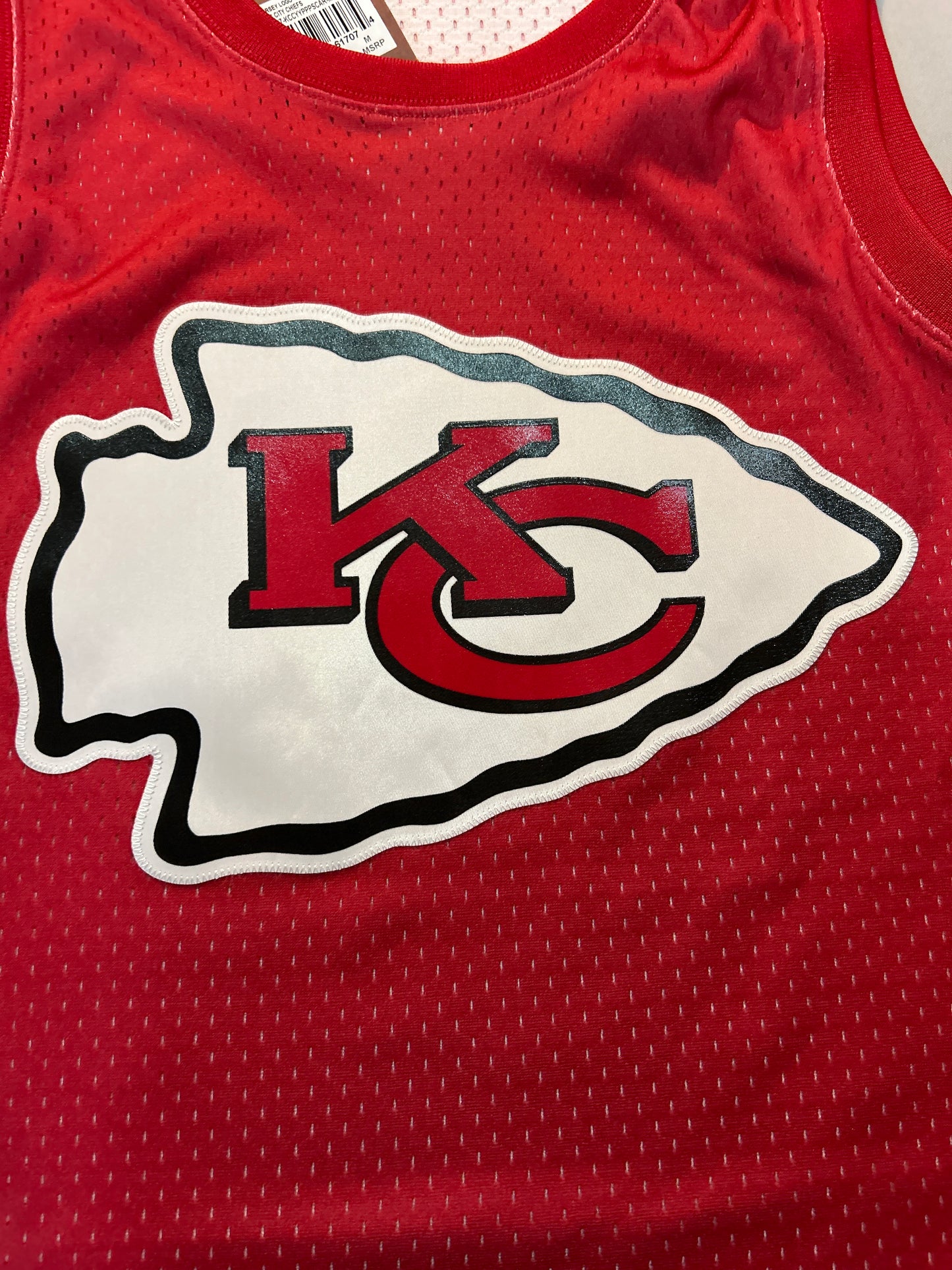 Vintage Kansas City Chiefs NFL Mitchell &amp; Ness Men's Tank Jersey