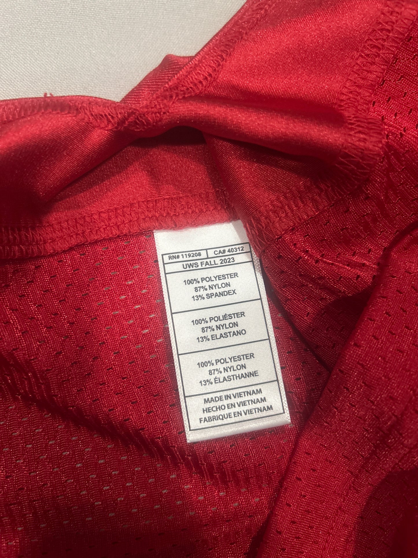 San Francisco NFL Mitchell & Ness Throwback Authentic #80 1994 Jerry Rice Men’s Jersey