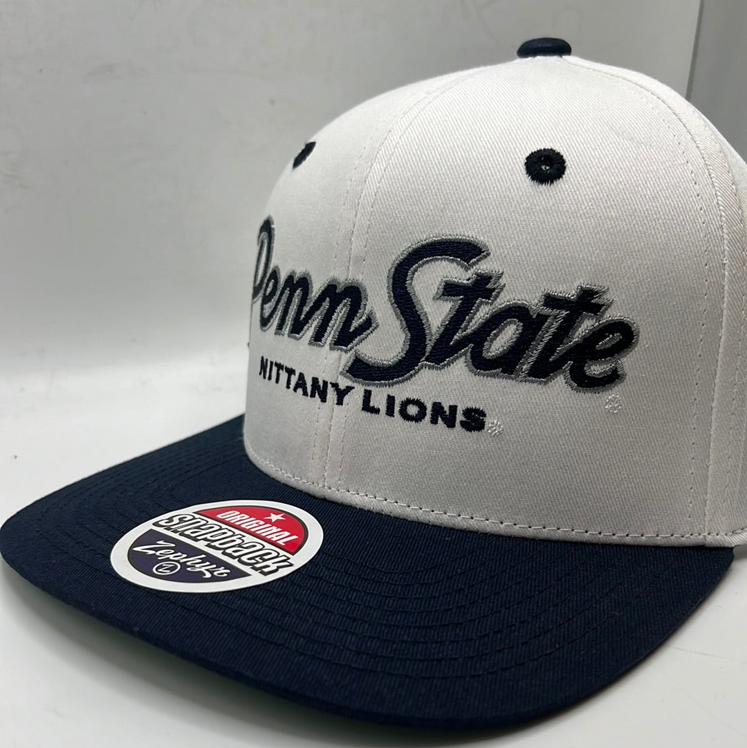 Vintage Penn State Nittany Lions Original Zephyr 2-Tone Snapback