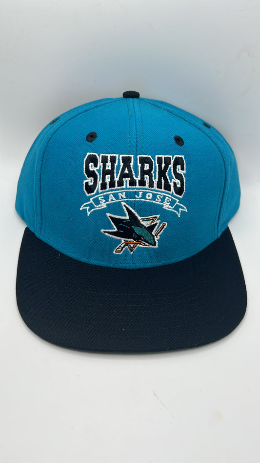 San Jose Sharks NHL Vintage Retro Snapback