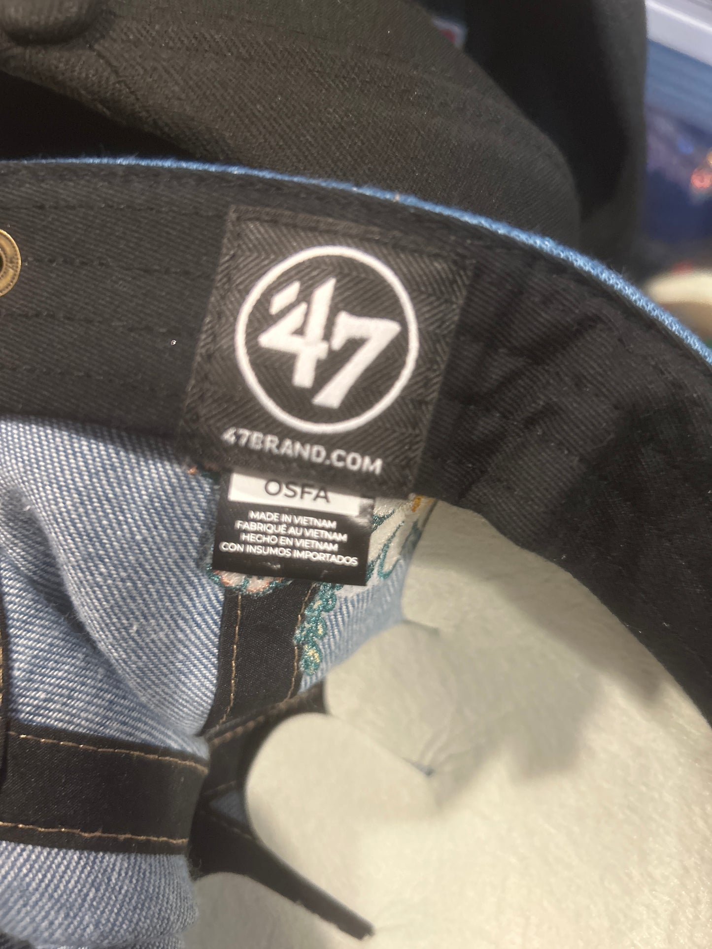 Los Angeles Dodgers MLB 47CleanUp Adjustable Hat