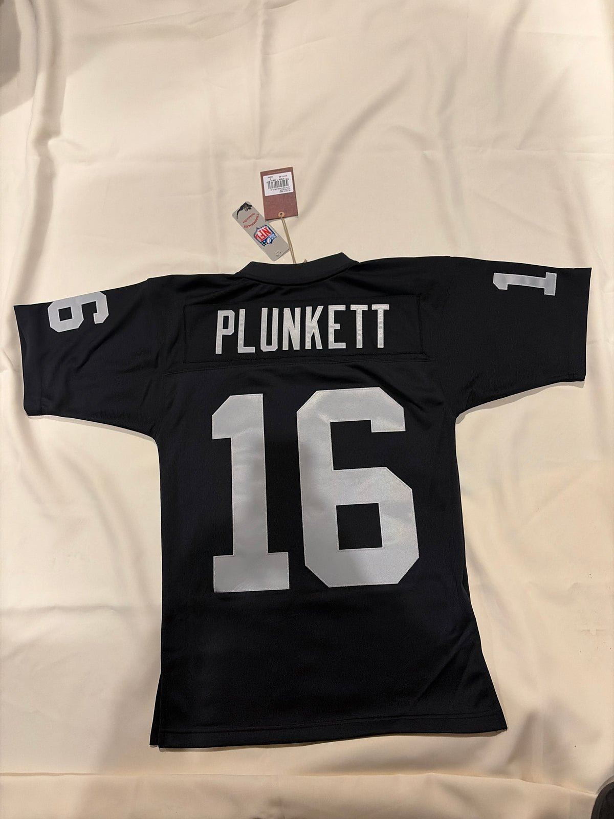 Las Vegas RAIDERS #16 JIM PLUNKETT Mitchell & Ness 1980 MEN Legacy Collection Jersey