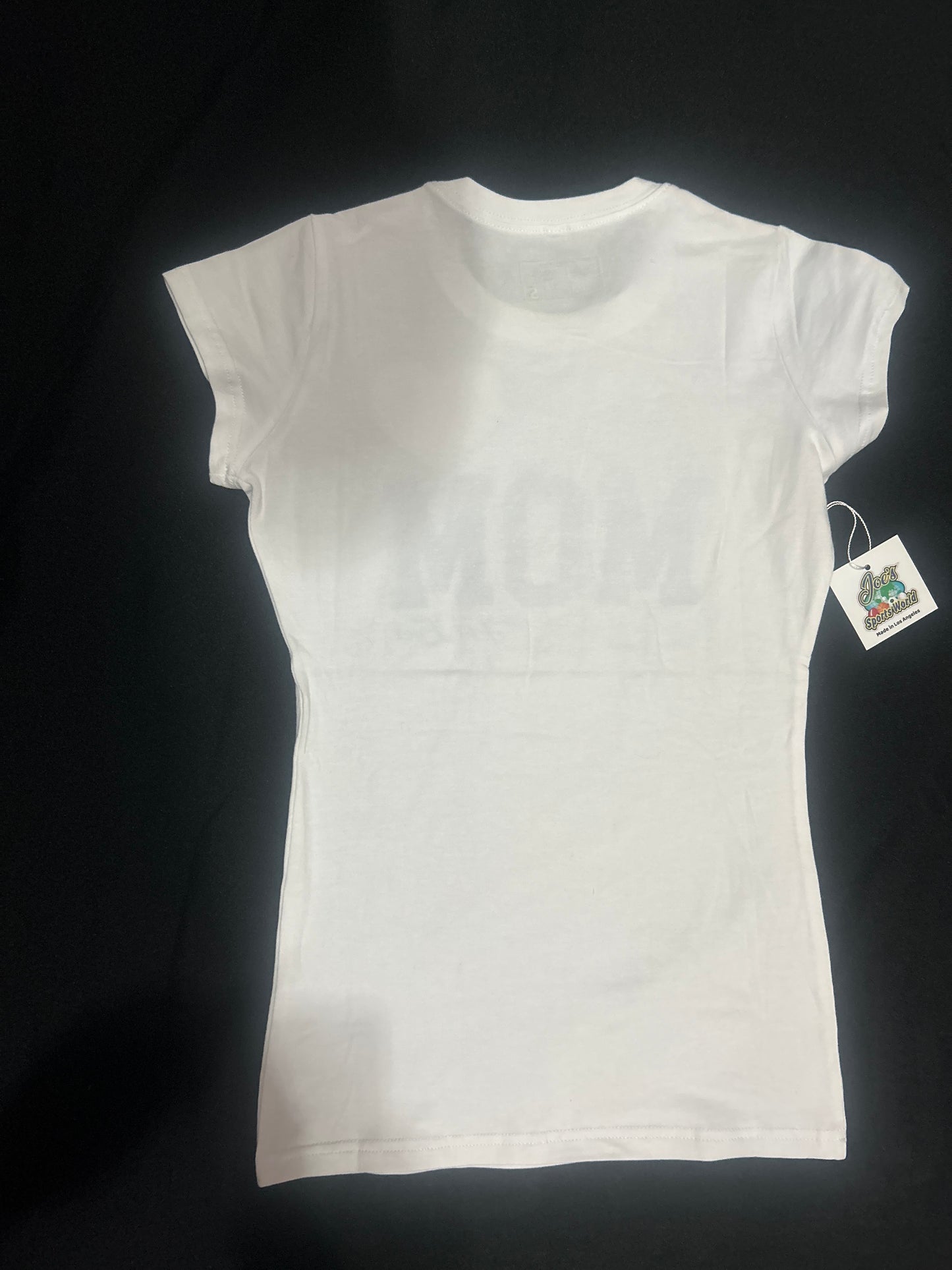 Joes Sports World “MAMA Por Siempre” Shortsleeve Crewneck T-Shirt - White