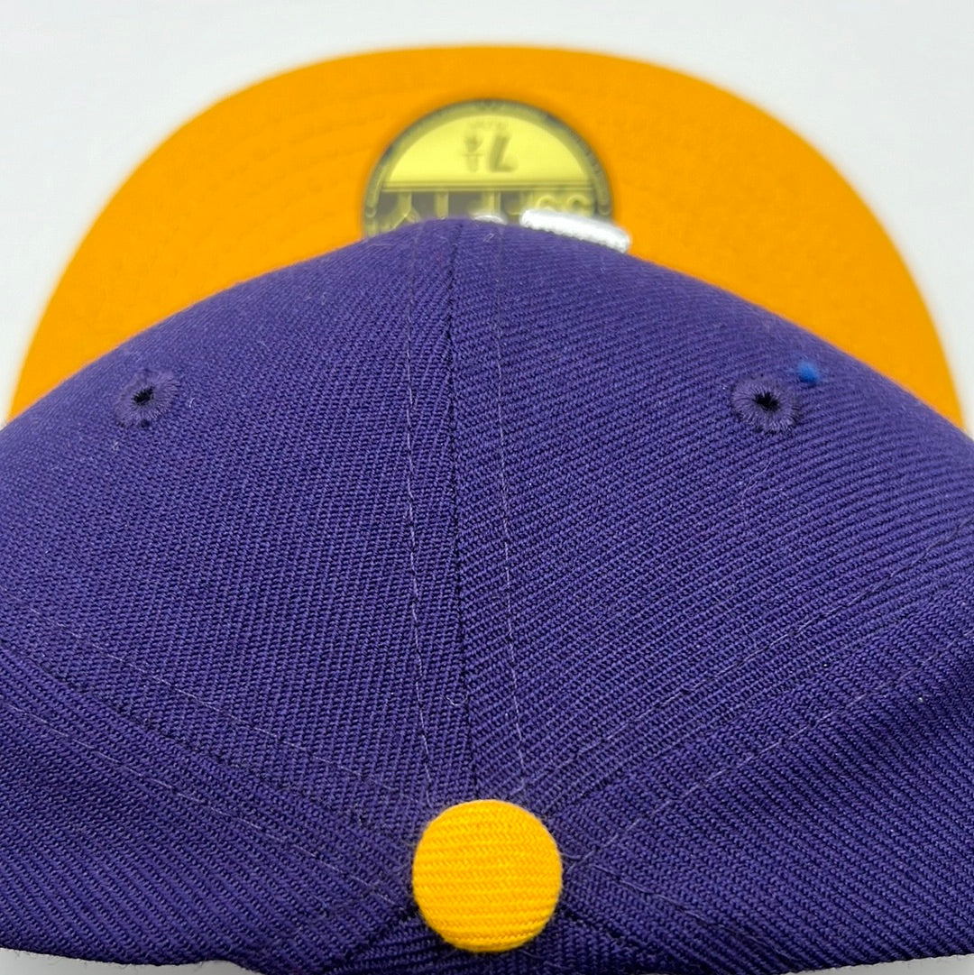 Los Angeles Dodgers MLB New Era 59Fifty Purple / Yellow Fitted Hat