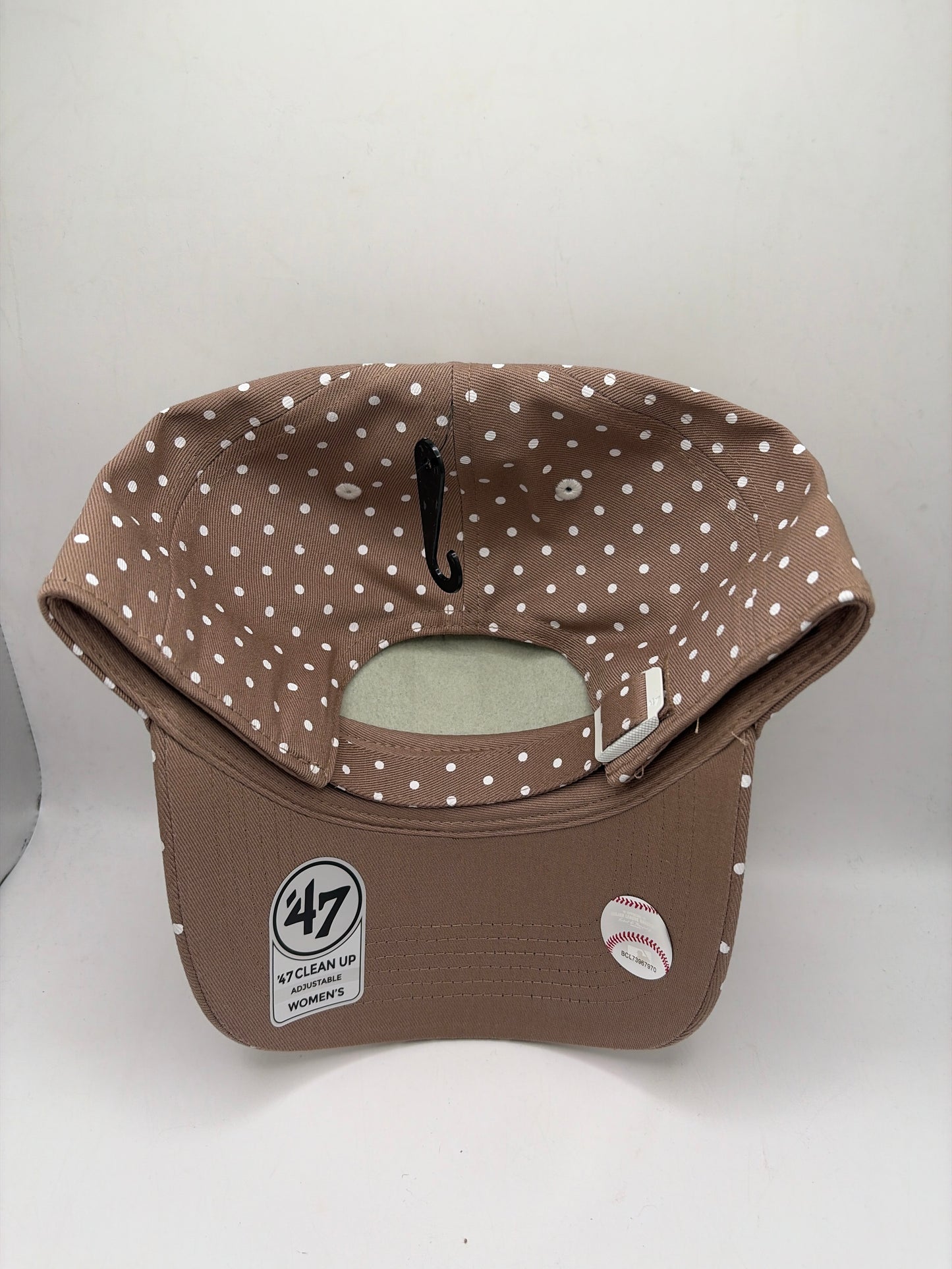 Los Angeles Dodgers MLB 47Clean Up Genuine Merchandise Polka Dot Women Adjustable Hat