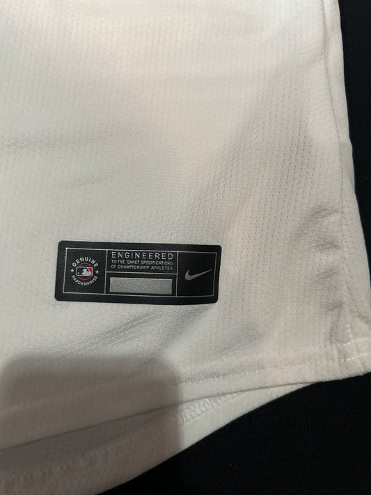 Los Angeles Dodgers Nike MLB #8 HERNANDEZ Genuine Merchandise Authentic Replica White WOMEN Jersey