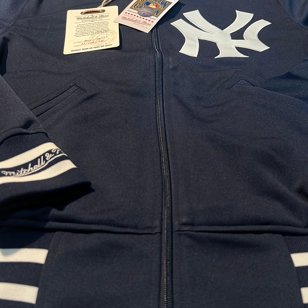 New York Yankees MLB Mitchell & Ness Cooperstown Collection BP Unisex Zip-Up Jacket