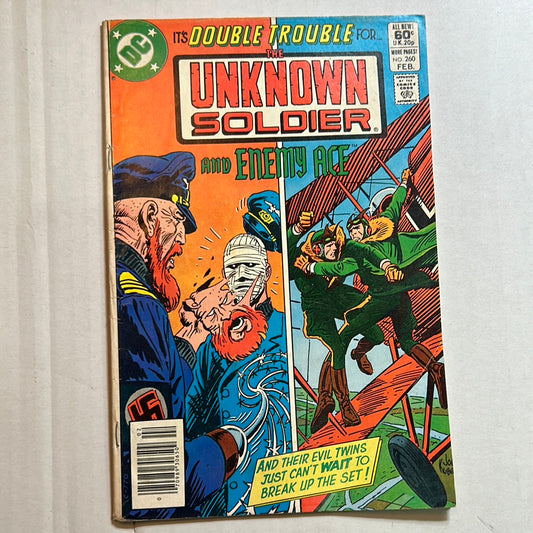 The Unknown Soldier by DC Comics “And Their Evil Twins Just Can’t Wait to Break Up the Set!” #260 Comic Book