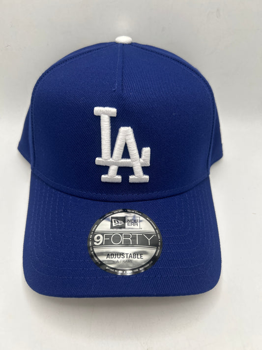 Los Angeles Dodgers MLB New Era Genuine Merchandise 9Forty Royal Blue Adjustable Trucker Hat