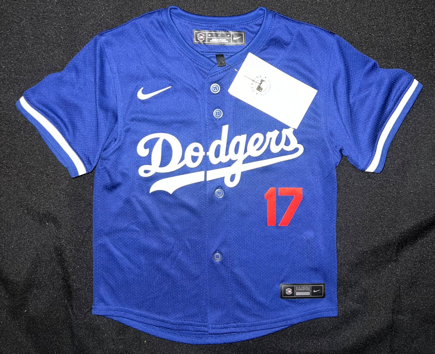 Los Angeles Dodgers MLB Nike Genuine Merchandise Toddler Royal Blue Jersey