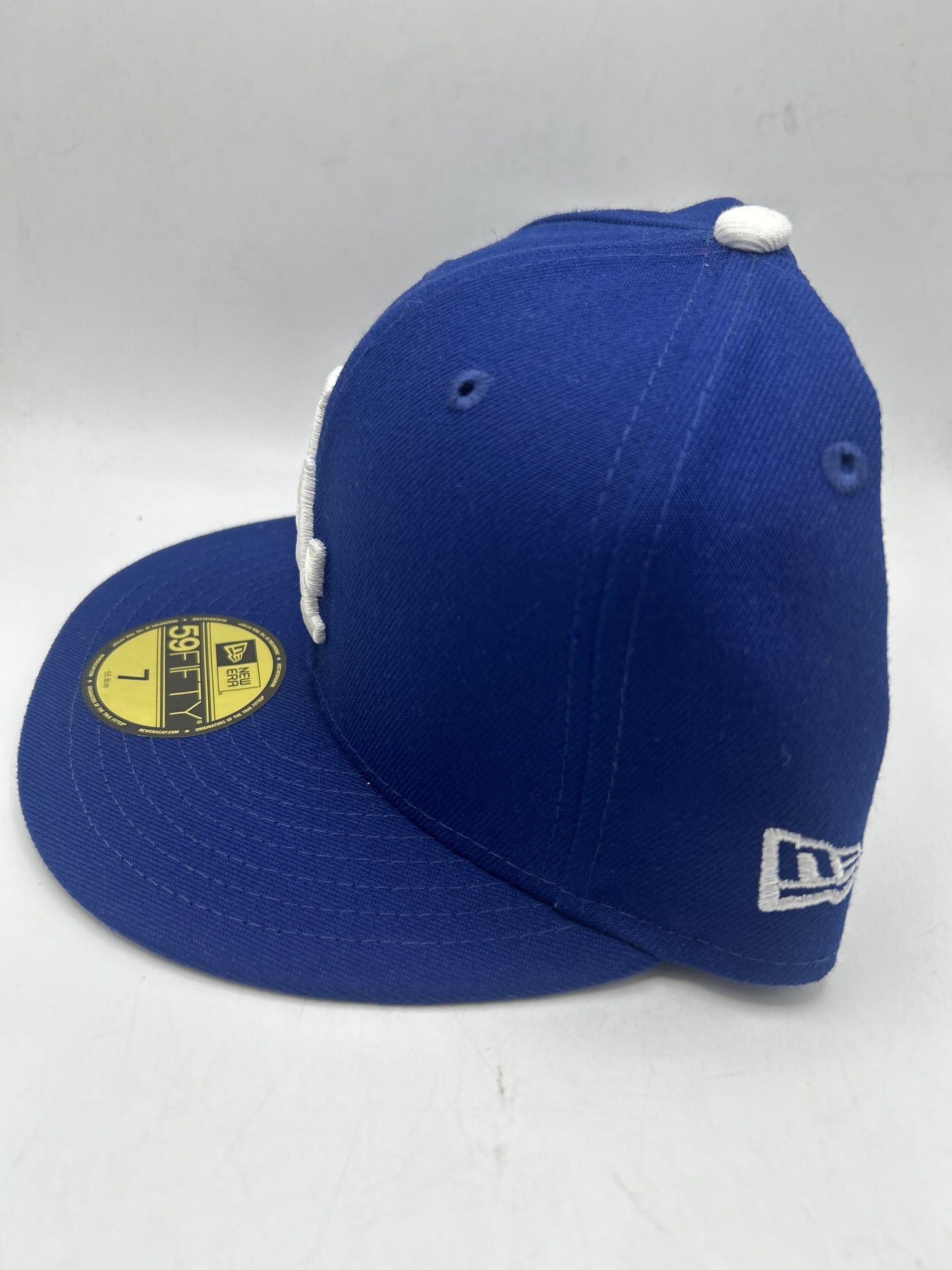 Los Angeles Dodgers MLB New Era 59Fifty Fitted Hat ft. Big League Chew "Vitant" OHTANI patch on the side.