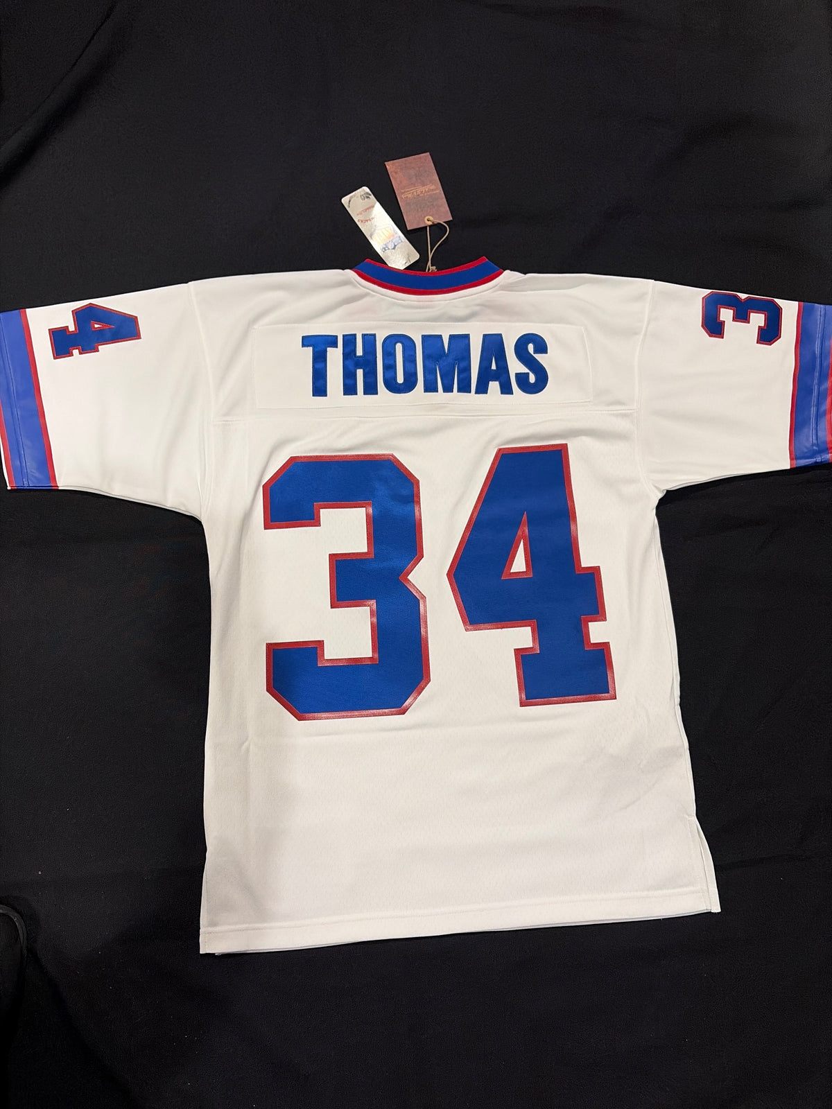 Buffalo Bills NFL Mitchell & Ness #34 THURMAN THOMAS 1990 Men Legacy Throwbacks Jersey