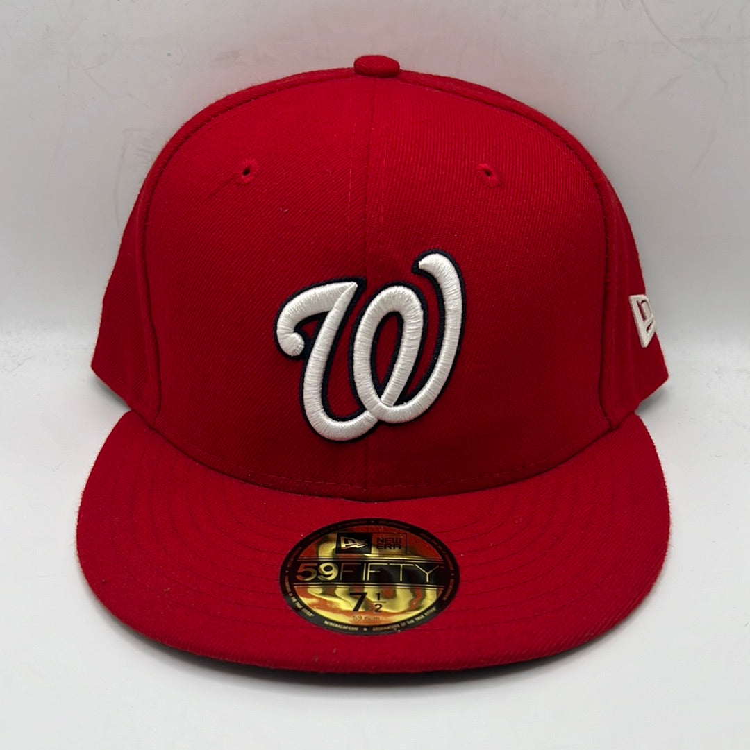 Washington Nationals MLB 59Fifty Authentic Collection Fitted Hat