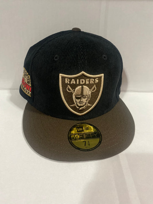 Las Vegas Raiders NFL 59Fifty New Era  ProBowl Hawaii 1988 Corduroy Fitted Hat