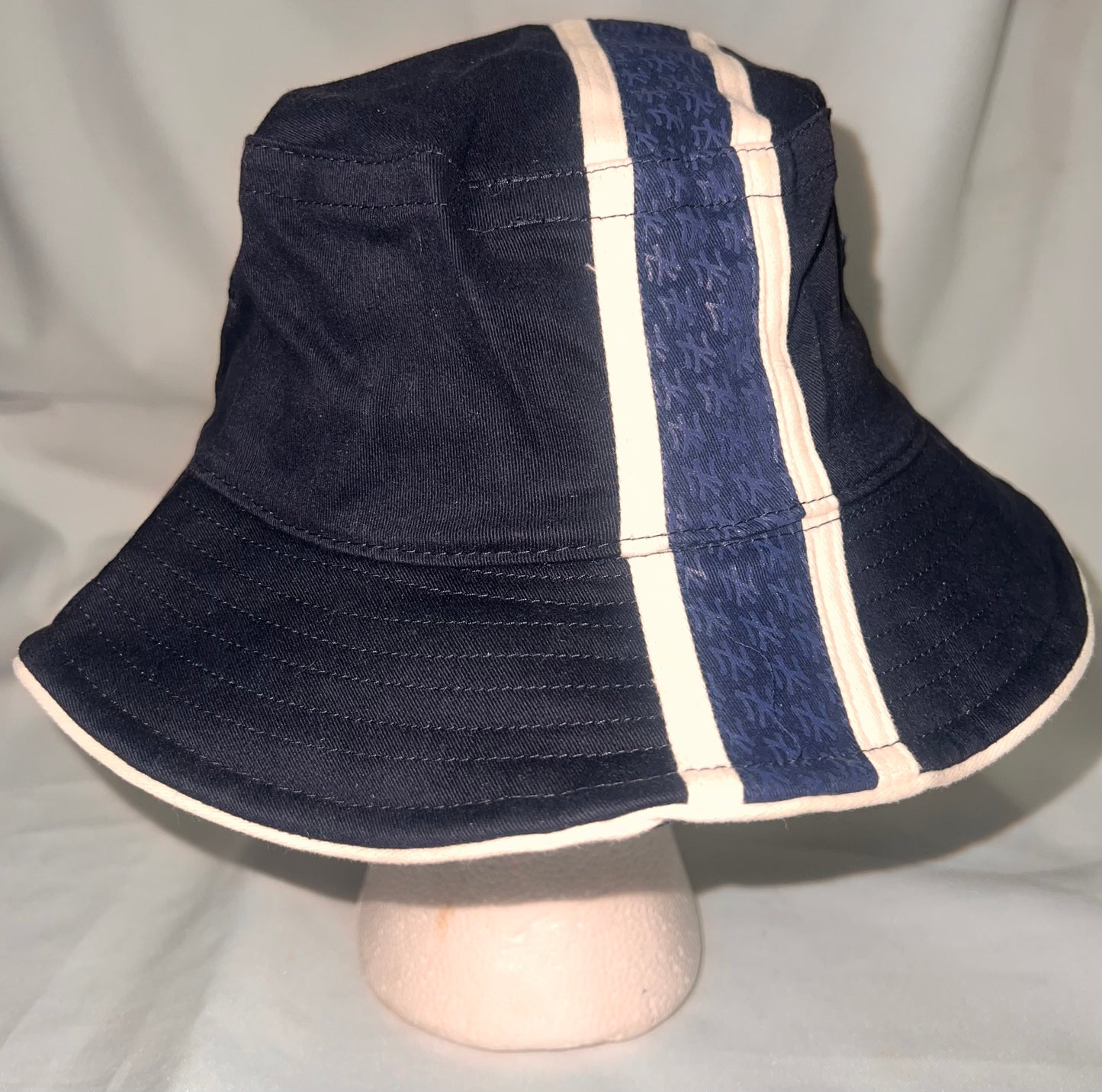 New York Yankees MLB New Era Genuine Merchandise Navy Bucket Hat