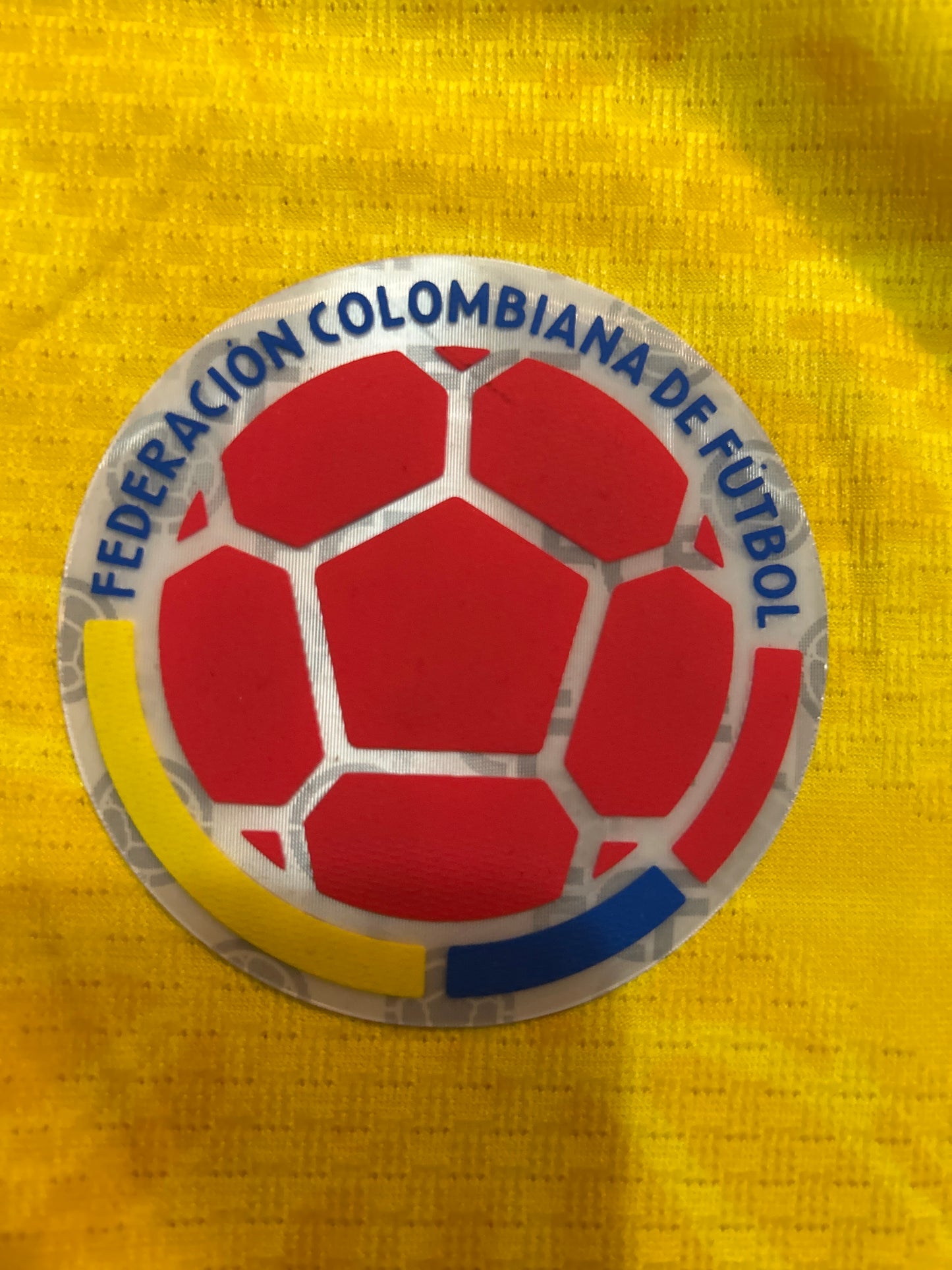 Colombia Adidas Soccer World Cup 2026 Home Authentic Men Jersey