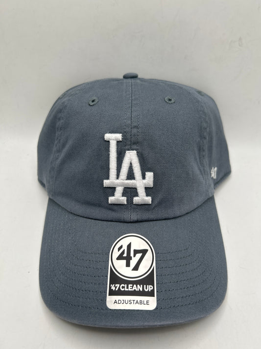 Los Angeles Dodgers MLB 47Clean Up Basalt Adjustable Hat