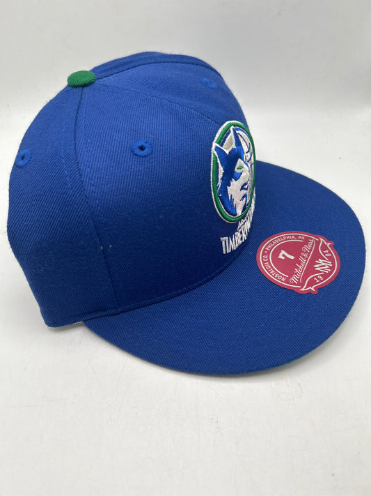 Minnesota Timberwolves Mitchell & Ness Vintage Fitted Hat