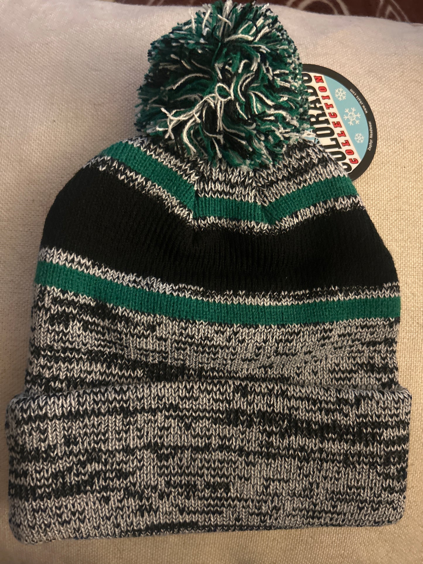 Oregon University Zephyr Knit Pom Beanie