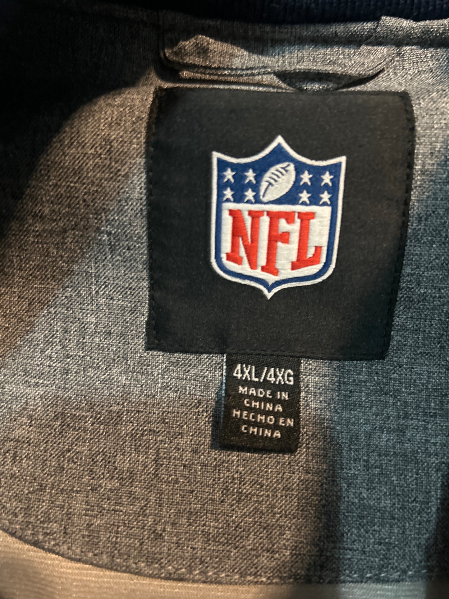 Seattle Seahawks NFL 2013 Super Bowl 48 Champions Gray Varsity Men Jacket