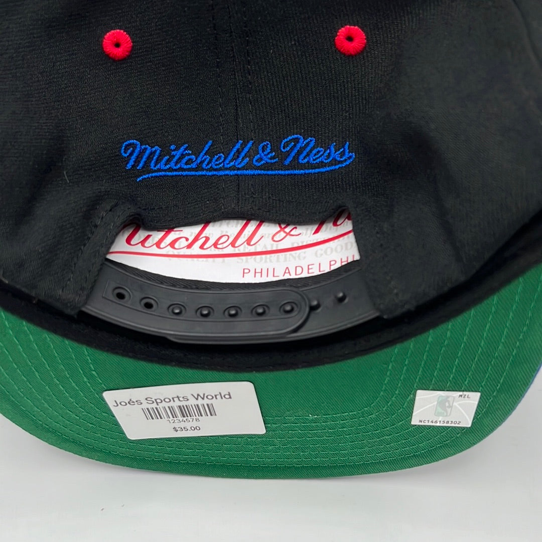 Los Angeles Clippers NBA Mitchell & Ness Nostalgia Co 1904 Original Fit O.G. Snapback - Black/Royal Blue/Green