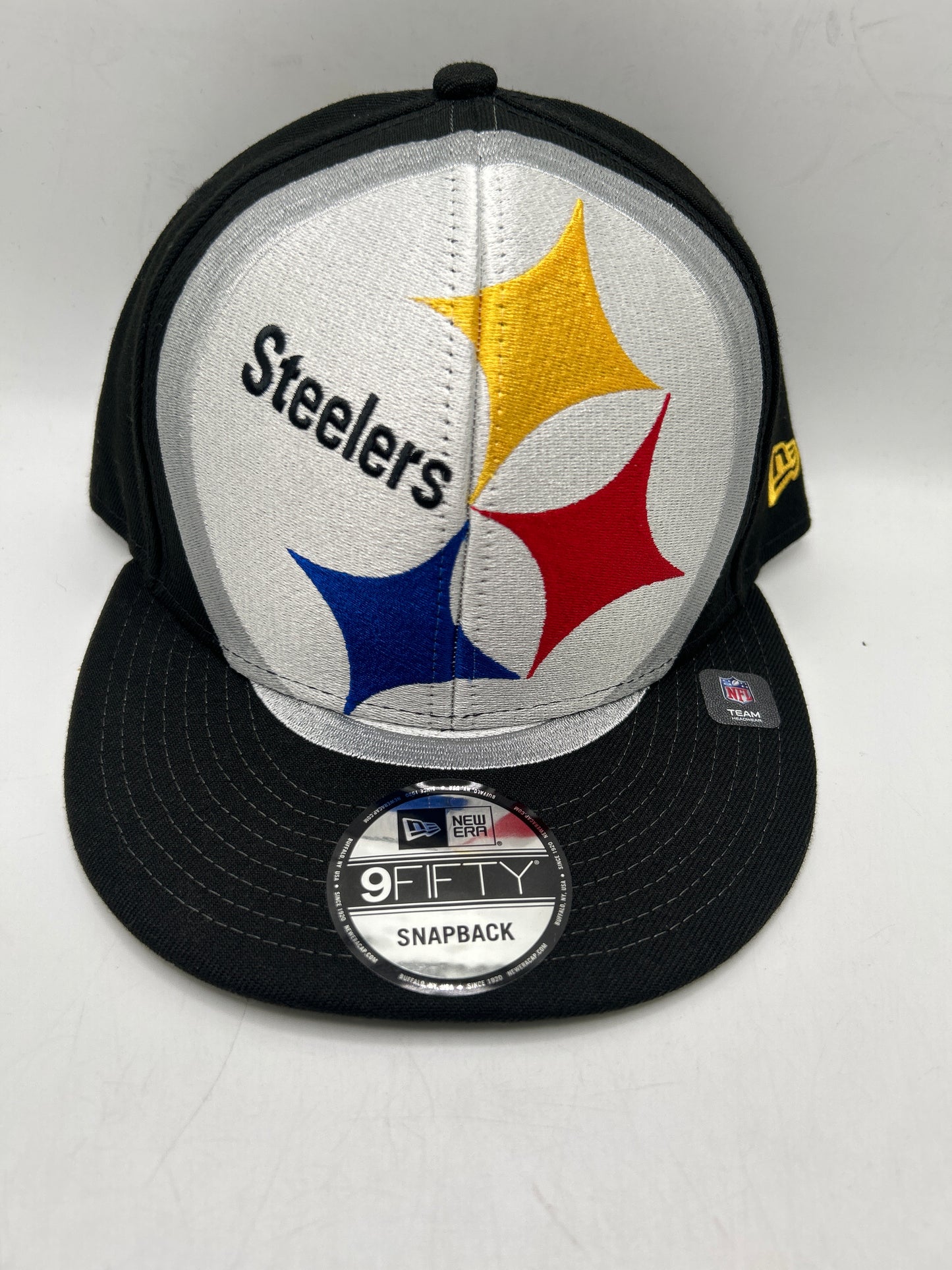 Pittsburgh Steelers NFL Oversized Logo New Era 9Fifty Snapback