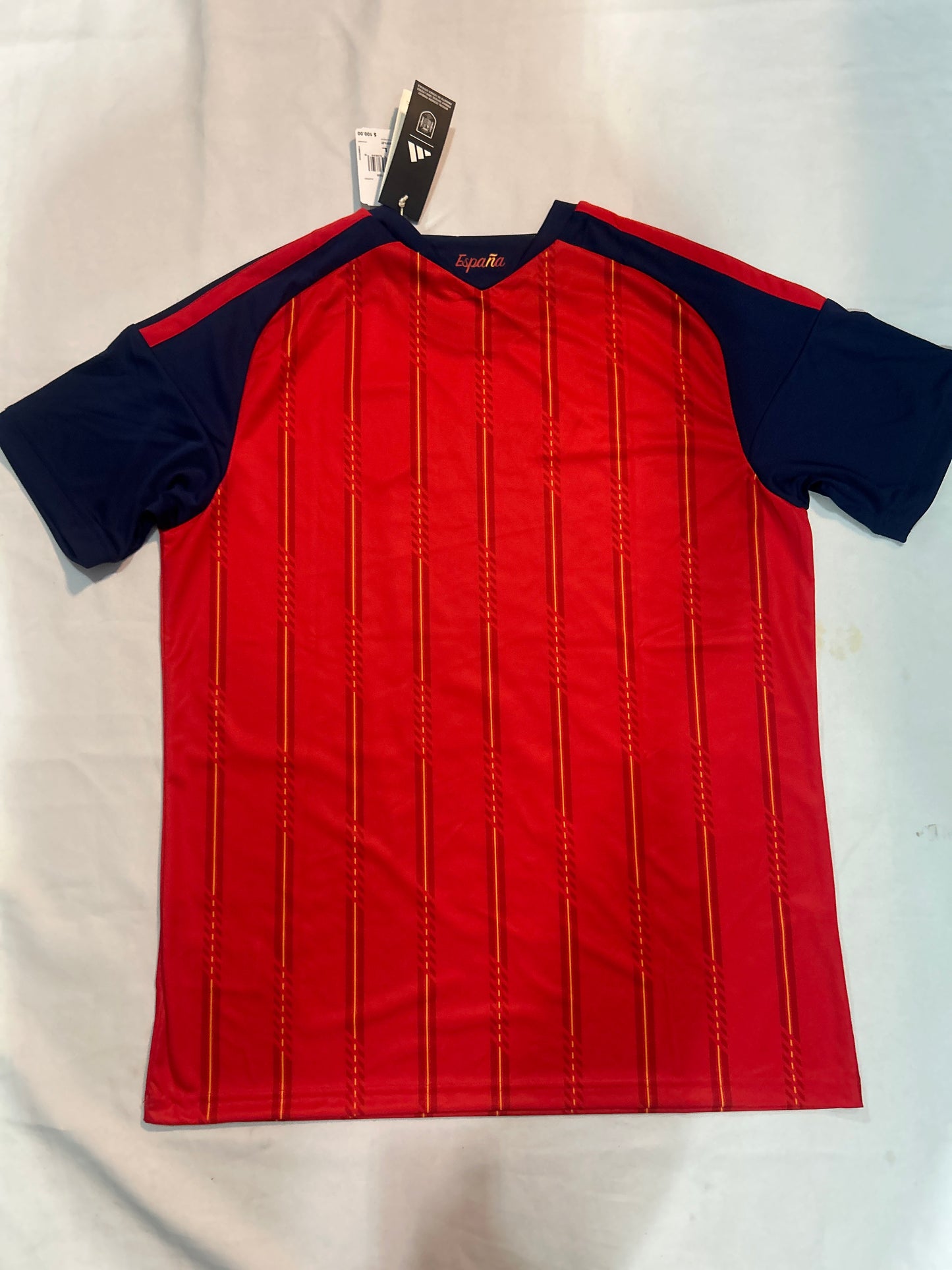 Spain Adidas Soccer Replica Authentic World Cup 2026 Home Men Jersey