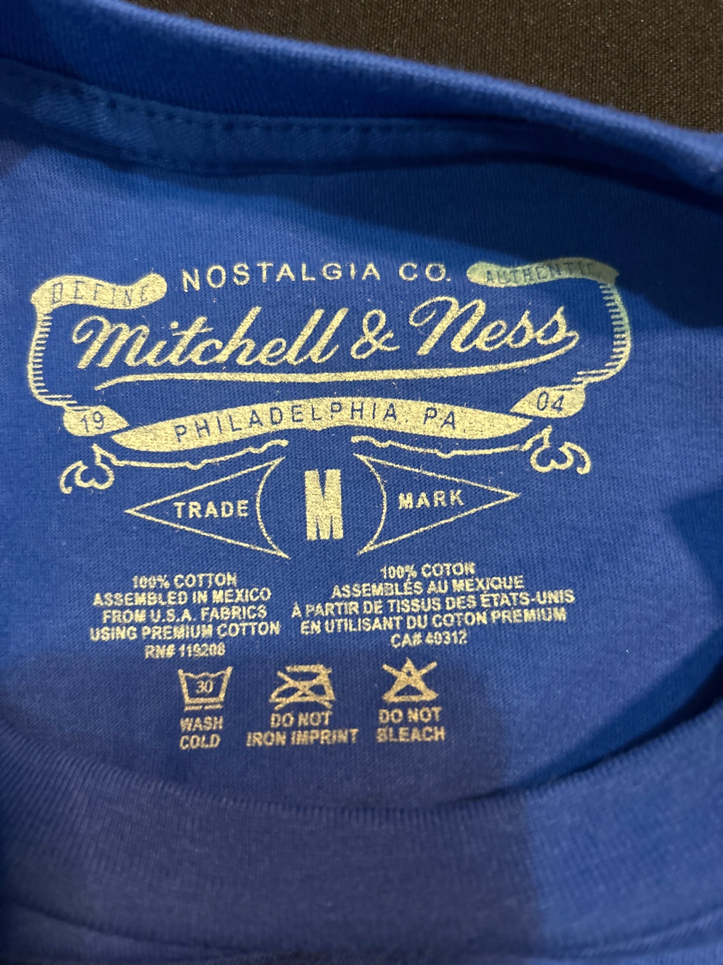 Los Angeles Dodgers MLB Cooperstown Collection Mitchell &amp; Nes Fernando Valenzuela Royal Blue Men T-Shirt