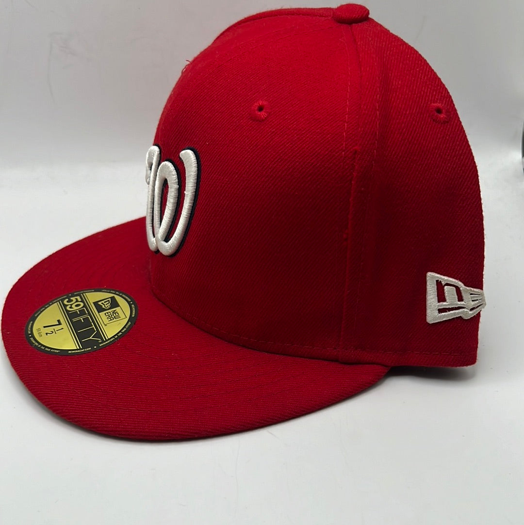 Washington Nationals MLB 59Fifty Authentic Collection Fitted Hat