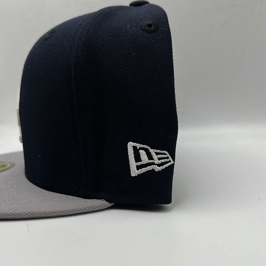 Los Angeles Dodgers MLB New Era 59Fifty Navy/ Grey Fitted Hat