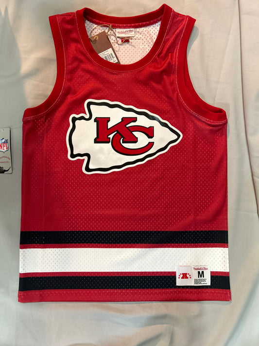 Vintage Kansas City Chiefs NFL Mitchell &amp; Ness Men's Tank Jersey