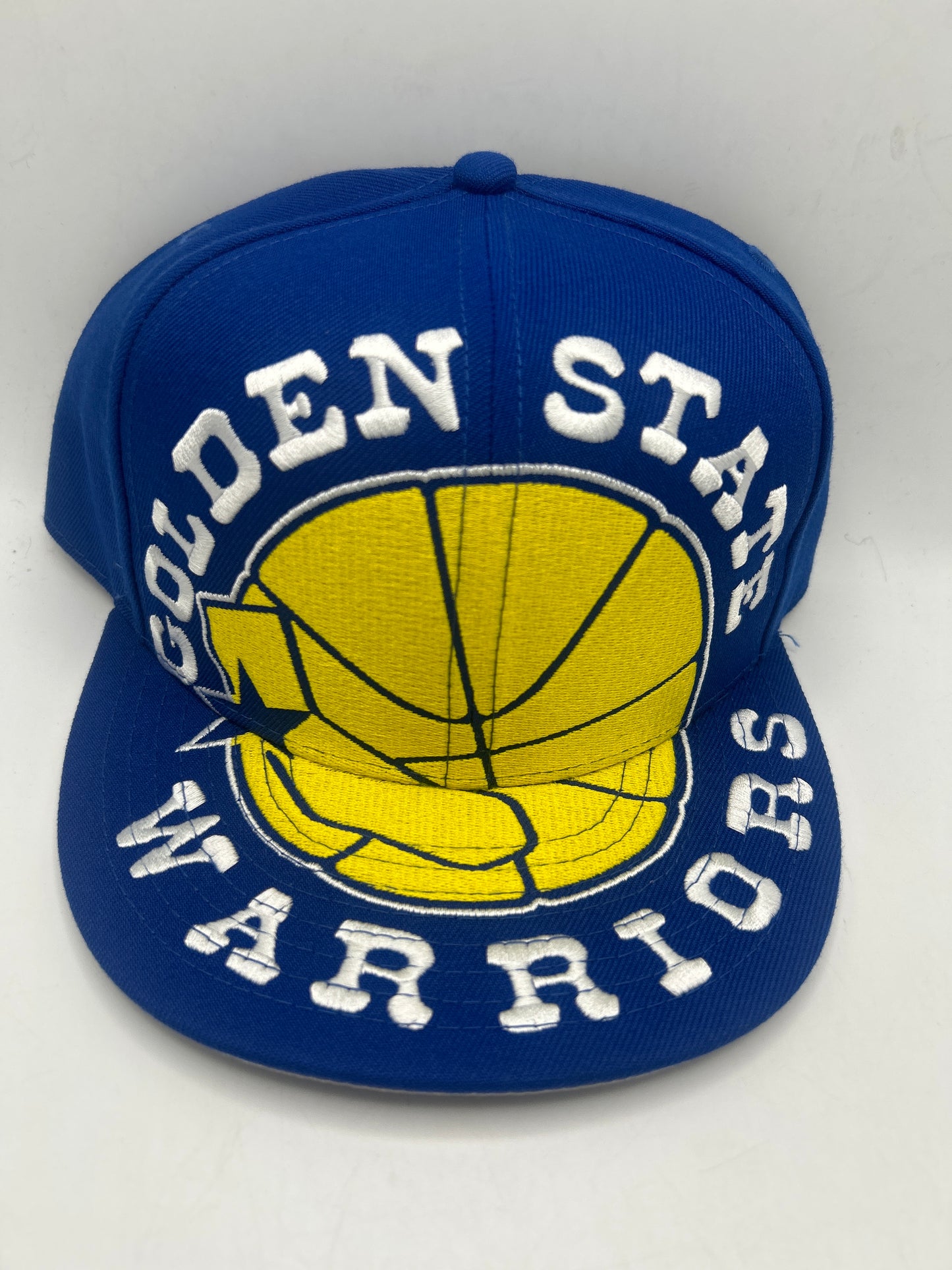 Golden State Warriors NBA Mitchell and Ness Oversized Logo Snapback