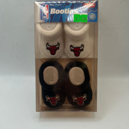NBA CHICAGO BULLS 2PK BABY BOOTIE BOXED SET