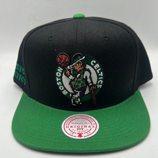 Vintage Boston Celtics NBA Mitchell & Ness Original Fit O.G. Snapback Hat