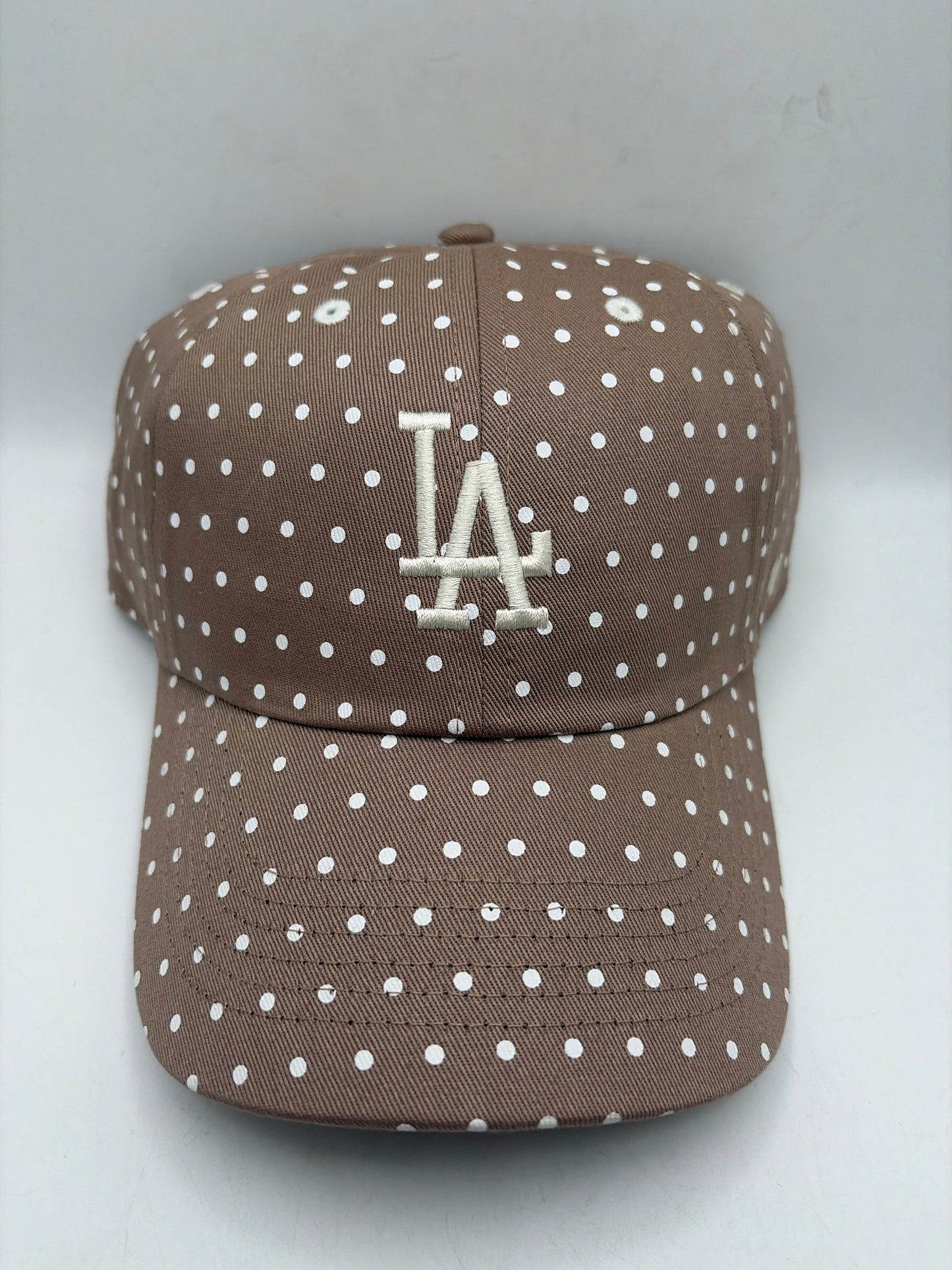 Los Angeles Dodgers MLB 47Clean Up Genuine Merchandise Polka Dot Women Adjustable Hat