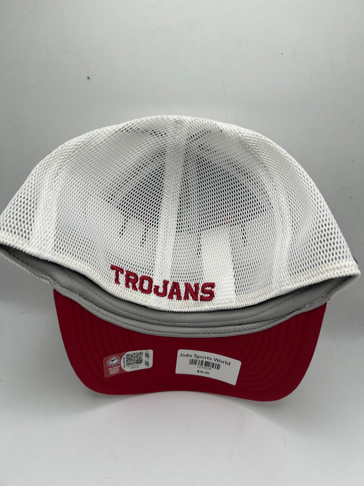 USC TROJANS NCAA NIKE SWOOSH Trojans NCAA Nike Classic Swoosh Flex Cardinal & White Hat