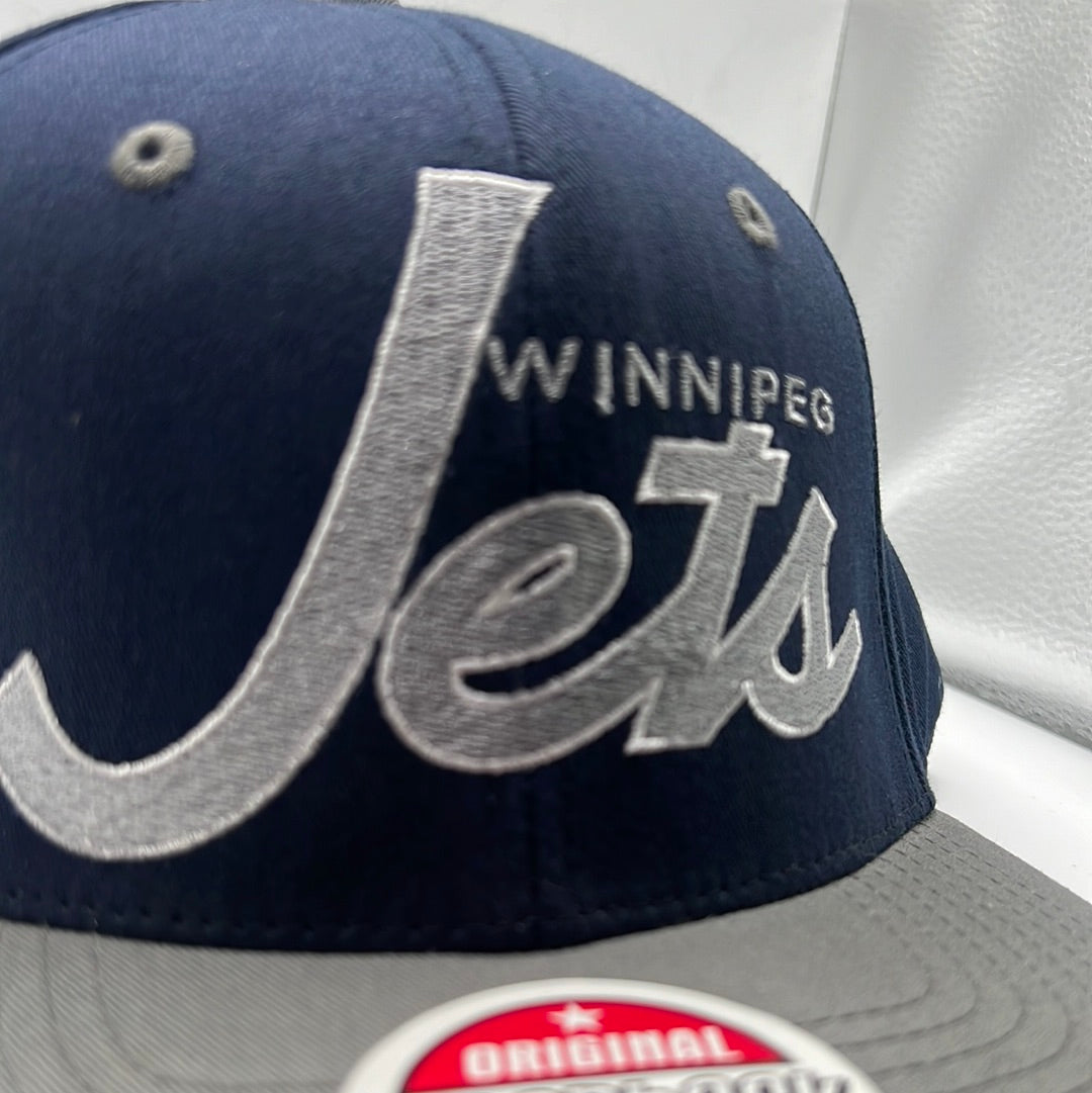 Vintage Winnipeg Jets NHL Original Zephyr SnapBack