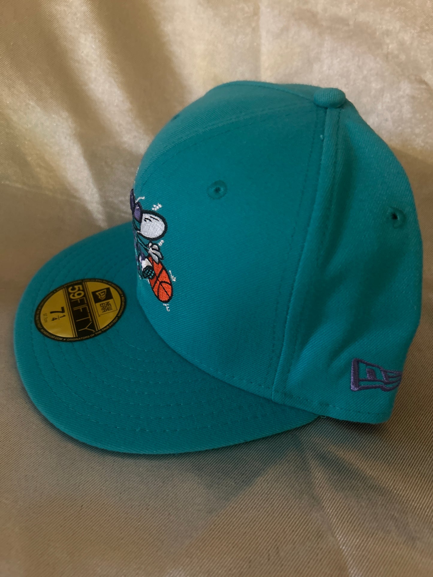 Charlotte Hornets NBA New Era Hardwood Classic 59Fifty Fitted Hat