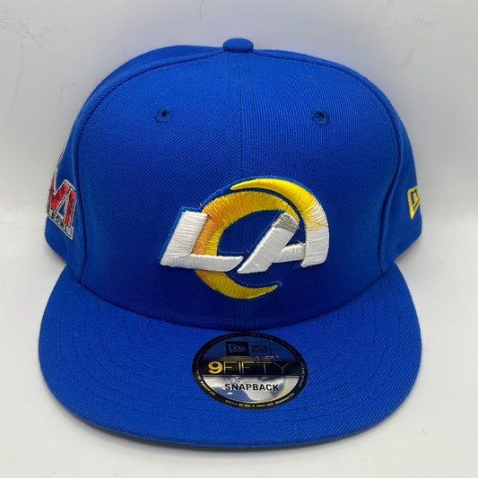 Los Angeles Rams NFL New Era 9Fifty LVI Super Bowl Snapback Hat