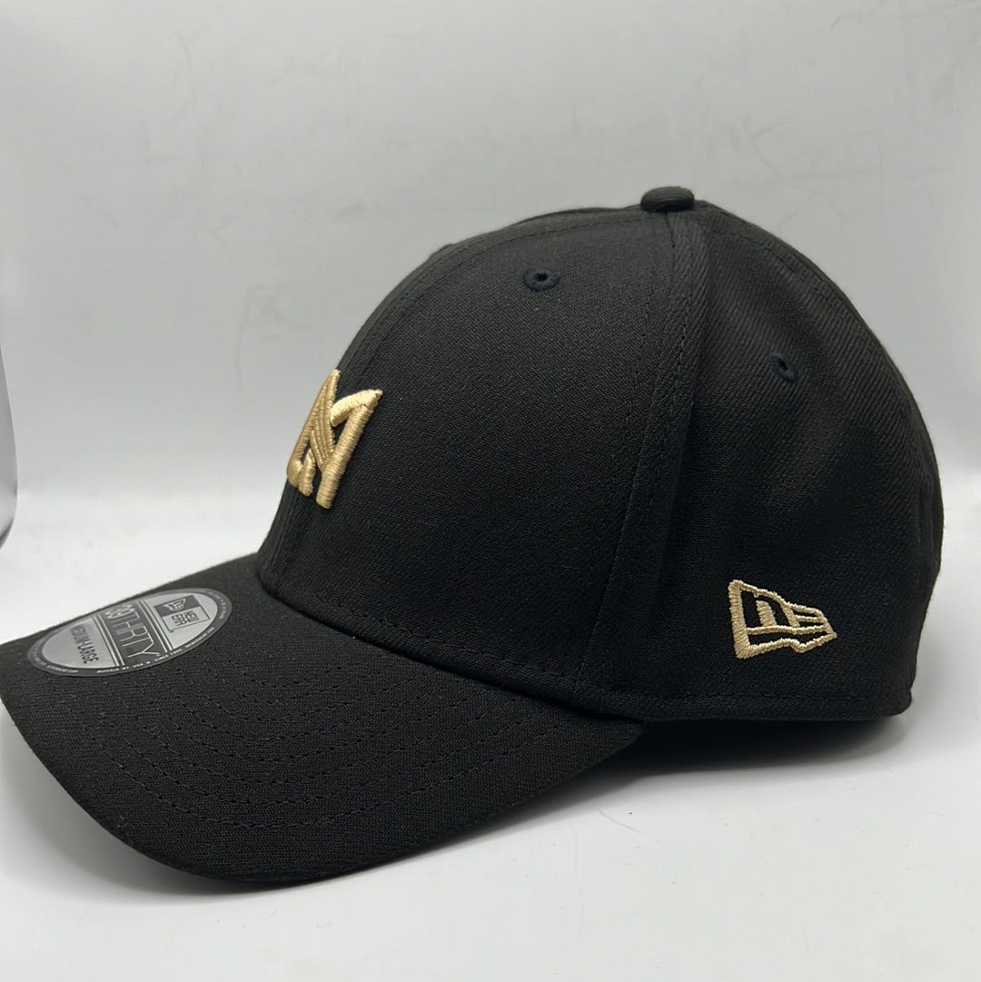 Los Angeles FC LAFC New Era 39Thirty  Classic Black Stretch Fit Hat