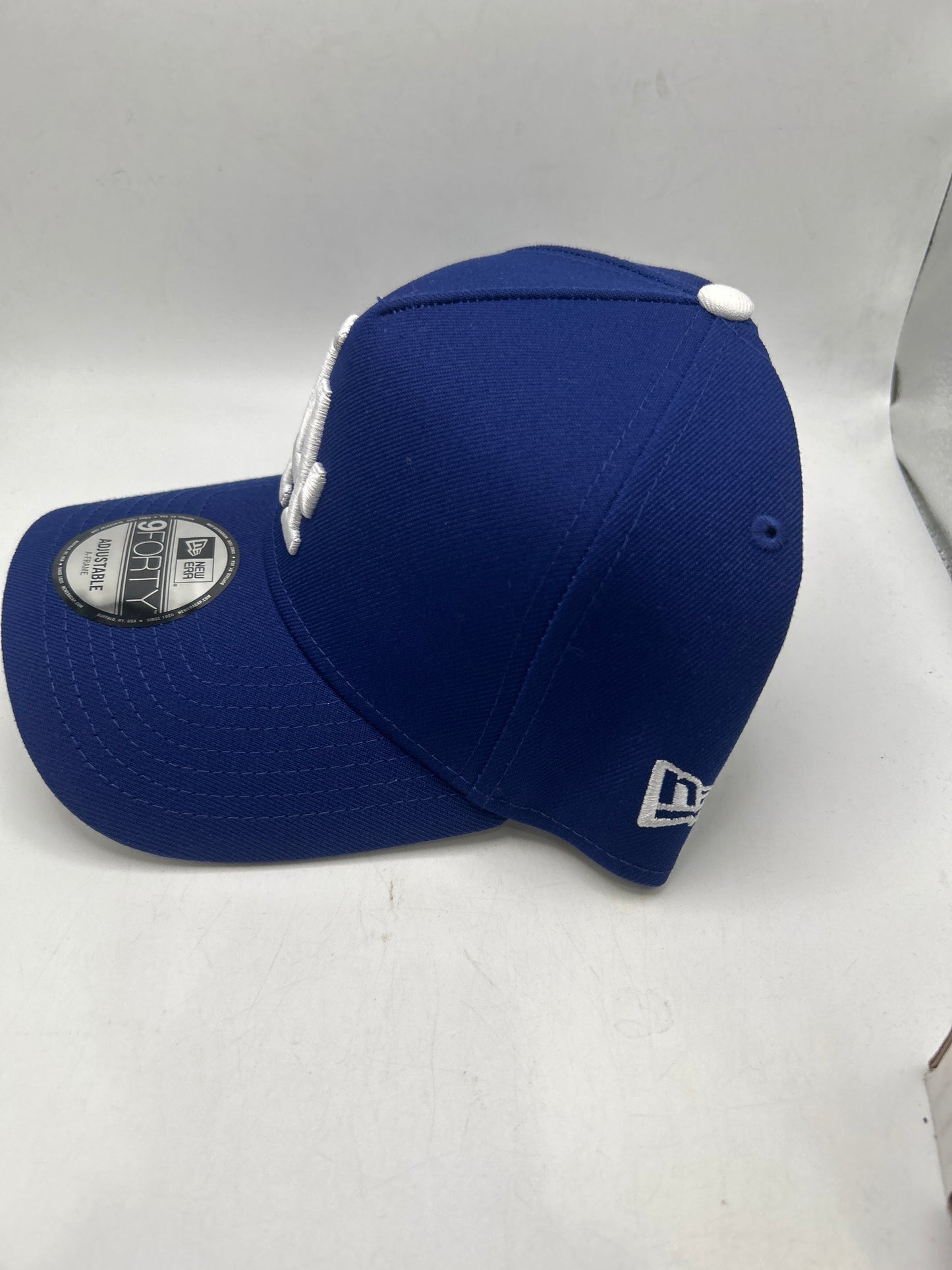 Los Angeles Dodgers MLB New Era Genuine Merchandise 9Forty Royal Blue Adjustable Trucker Hat