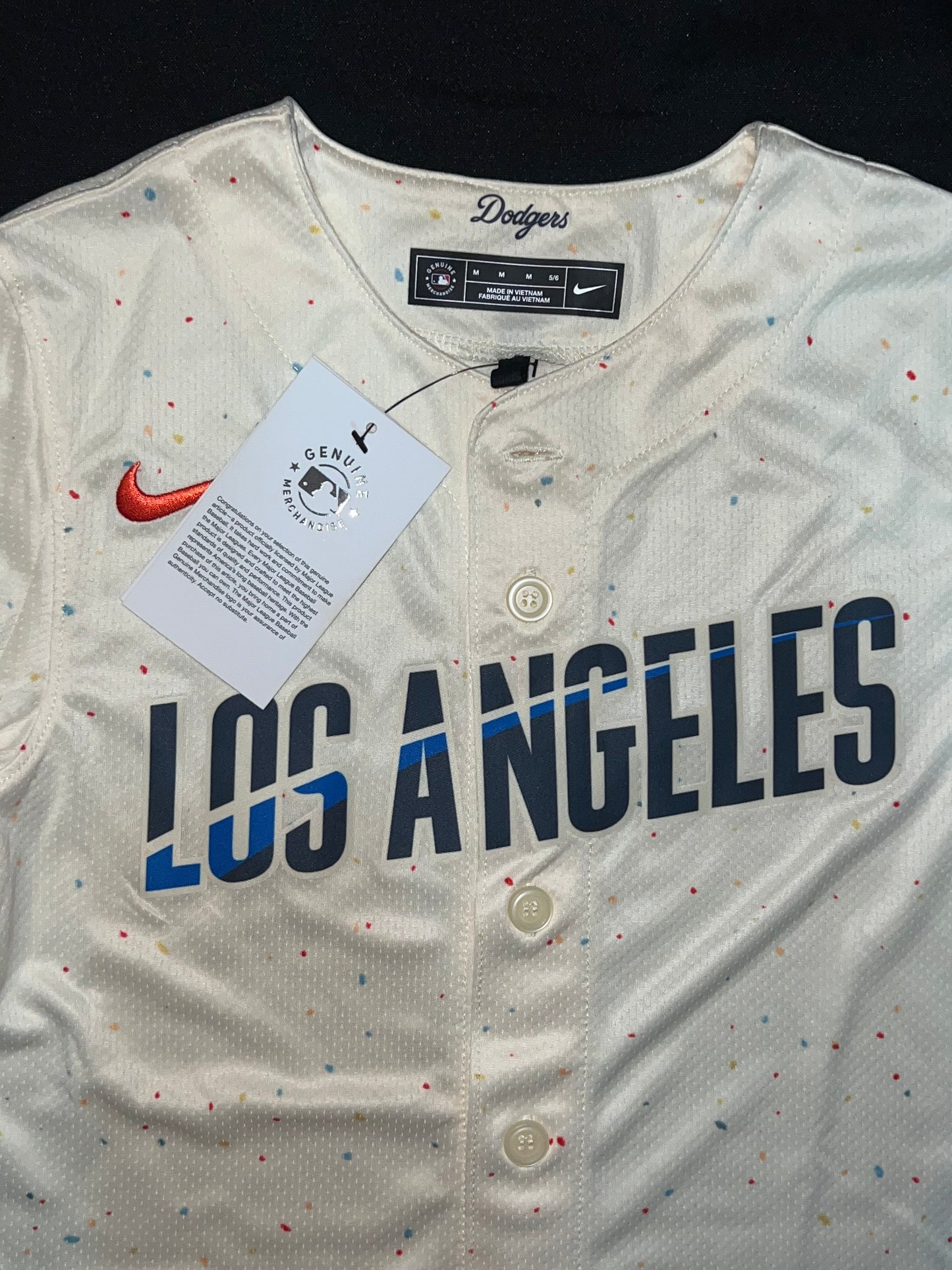 Los Angeles Dodgers MLB Nike City Connect 2024 Kids Jersey