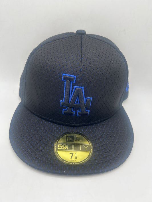 Los Angeles Dodgers MLB New Era 59Fifty Genuine Merchandise Royal Blue/Black Fitted Hat