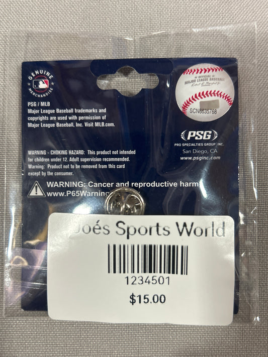 Los Angeles Dodgers MLB World Series Champions Back-to-Back 2024-2025 Pin