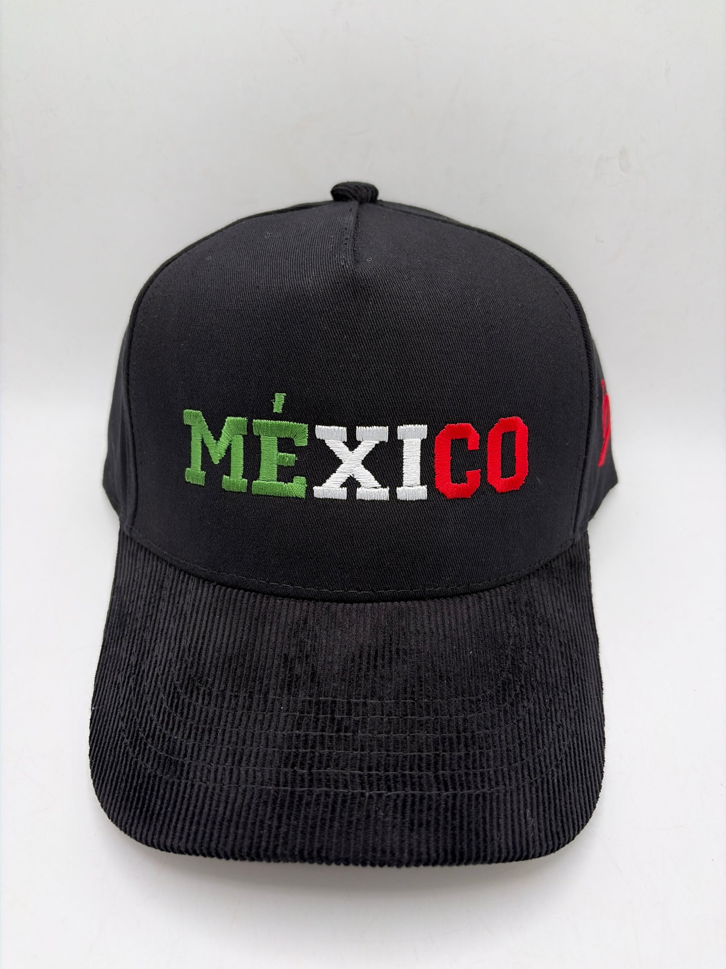 Mexico JSW Authentic Corduroy Visor A-Frame Adjustable Hat