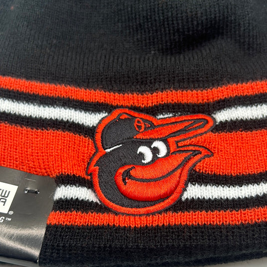 Baltimore Orioles MLB New Era Knit Pom Beanie