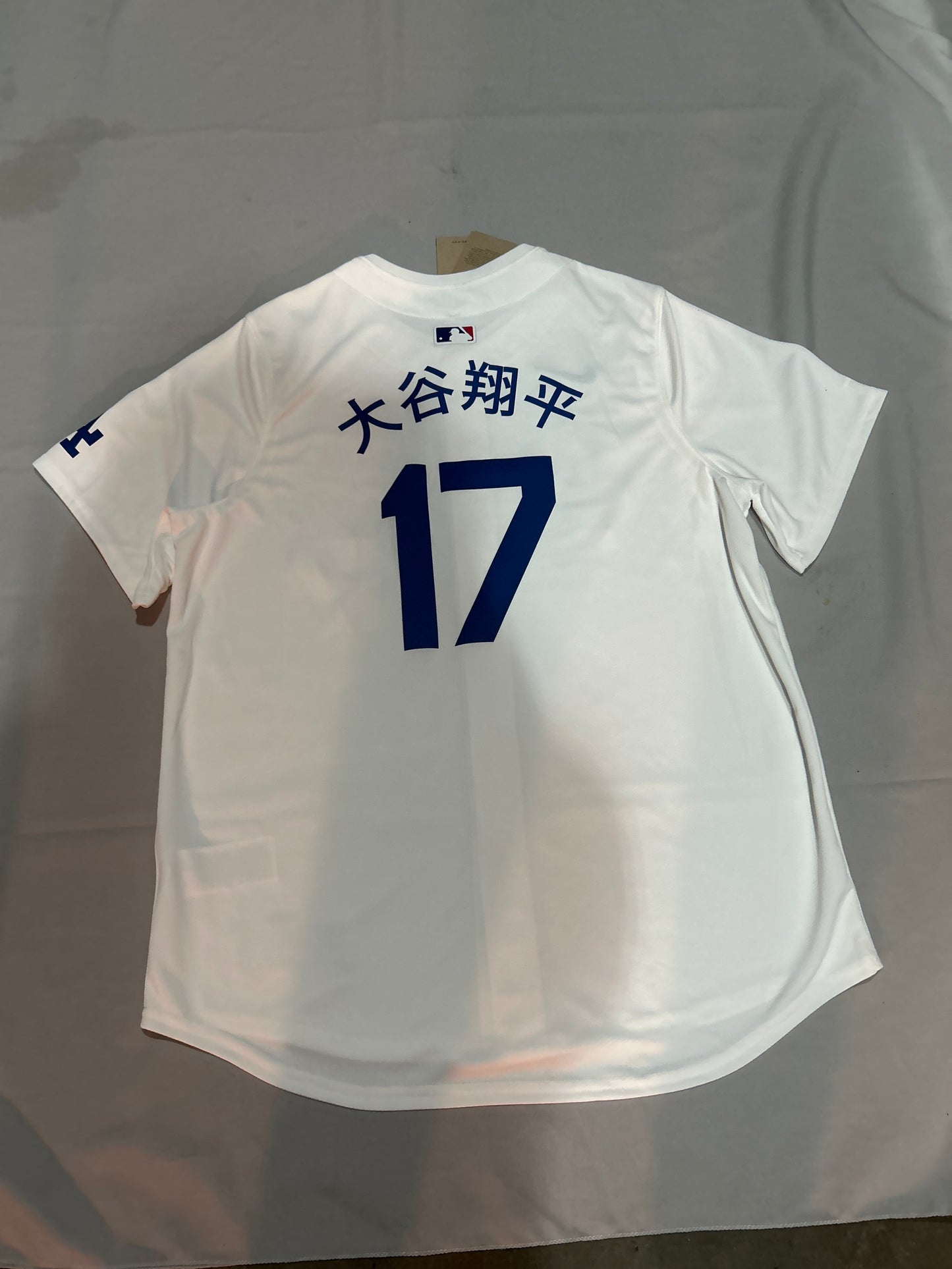 Los Angeles Dodgers MLB Nike #17 Ohtani Genuine Merchandise Authentic Replica 2024 Japanese Back-Writing Men Jersey