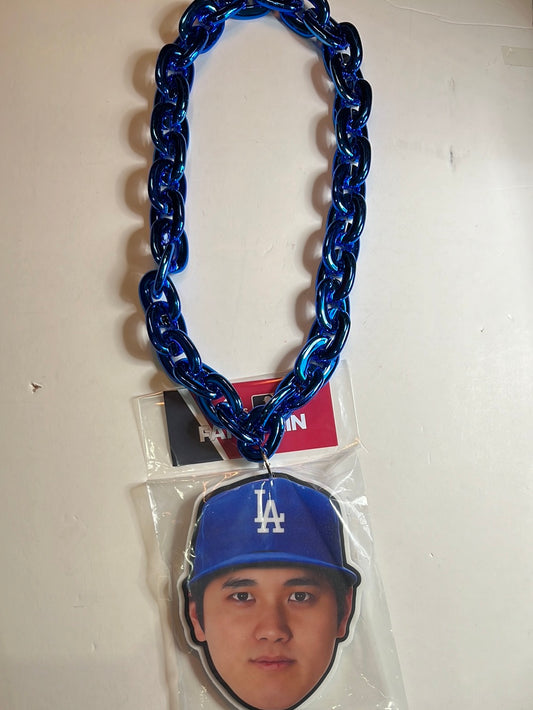 Los Angeles Dodgers MLB Fanchain -Ohtani Royal Blue