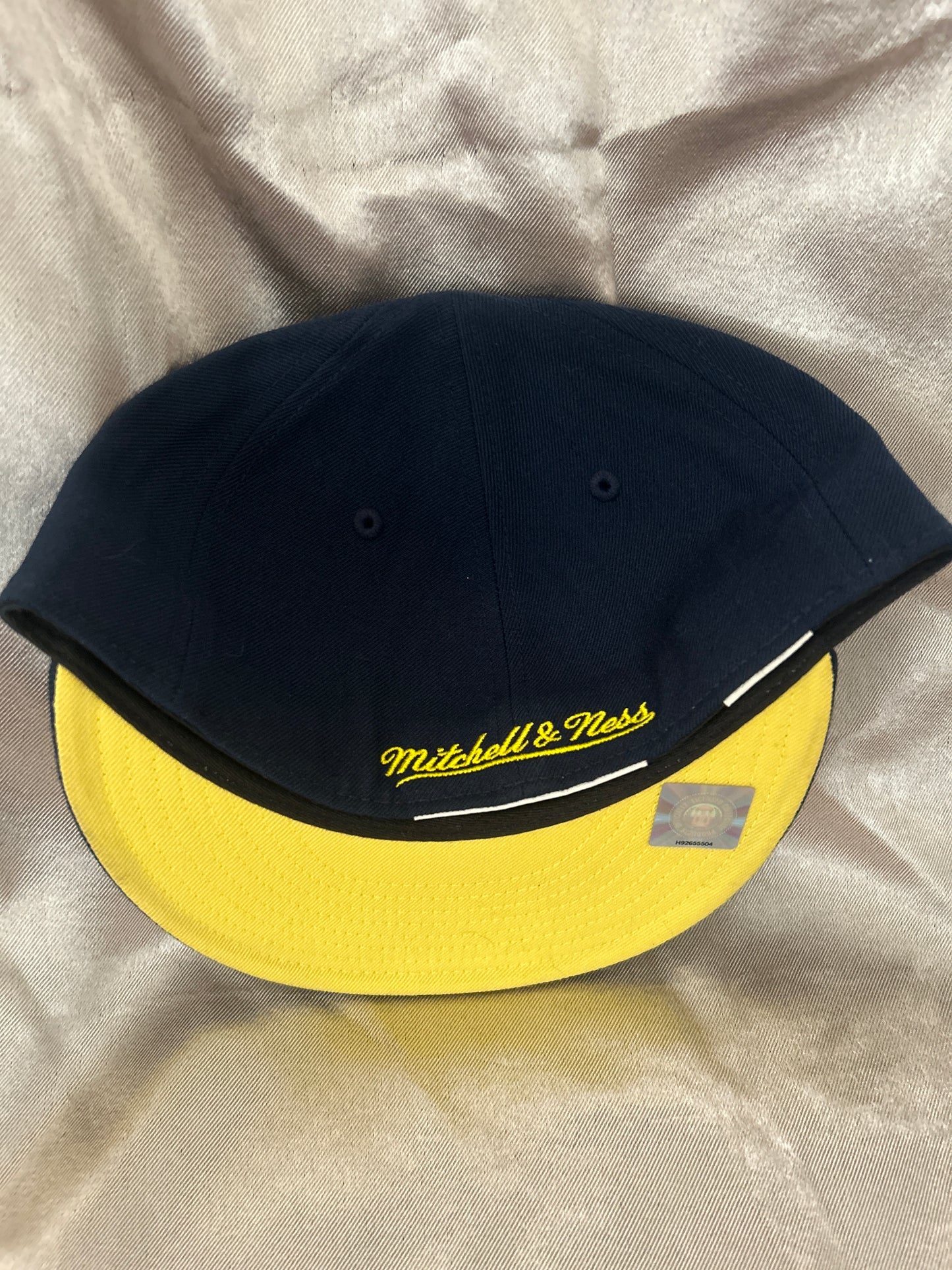 Michigan Wolverines Mitchell & Ness Collegiate Fitted Hat